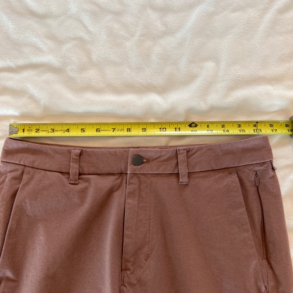 Lululemon Mens 32”x27” Slim Commission Pant - Earth Clay color - Picture 12 of 15